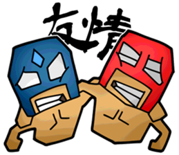 Masked Fighter Sticker sticker #3965273