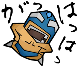 Masked Fighter Sticker sticker #3965293