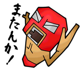 Masked Fighter Sticker sticker #3965299