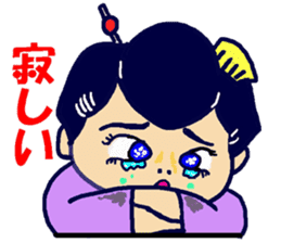 Edo-girl sticker #3965593