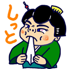 Edo-girl sticker #3965594