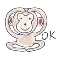 Cute 40 kinds of animals (Basic) sticker #3965871