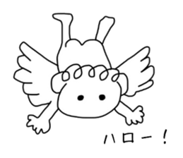 innocent angel sticker sticker #3966384