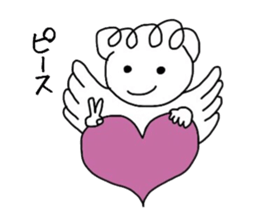 innocent angel sticker sticker #3966399