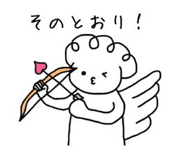 innocent angel sticker sticker #3966405