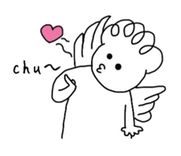 innocent angel sticker sticker #3966406