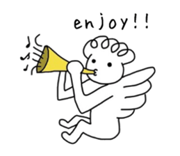 innocent angel sticker sticker #3966407