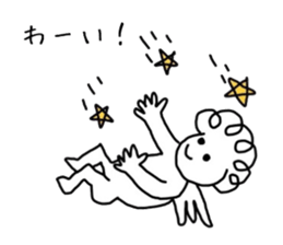 innocent angel sticker sticker #3966408