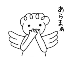 innocent angel sticker sticker #3966409