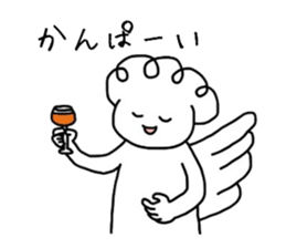 innocent angel sticker sticker #3966417