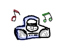 assorted everyday sticker sticker #3966433