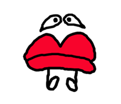 Fairy of lips sticker #3966572