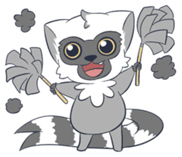 Lily & Marigold Special (Part MR. Lemur) sticker #3966737