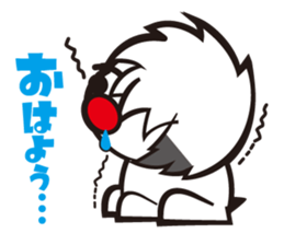 Fluffy of Dog sticker #3966824