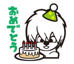 Fluffy of Dog sticker #3966831