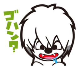 Fluffy of Dog sticker #3966836