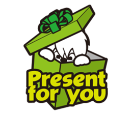 Fluffy of Dog sticker #3966838