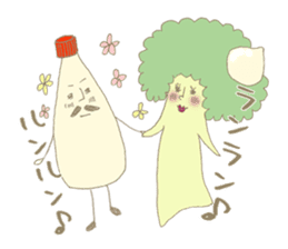 Mrs. Broccoli sticker #3967380