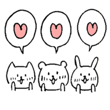 chococo's animal sticker sticker #3968006