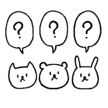 chococo's animal sticker sticker #3968020