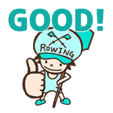 Enjoy rowing sticker #3968450