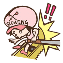 Enjoy rowing sticker #3968451