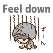 Enjoy rowing sticker #3968459