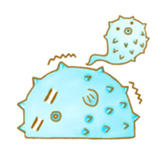 Ebi Furai&Fugu sticker #3969020