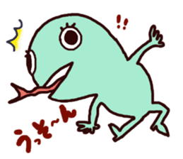 Poruporu Alien sticker #3969043