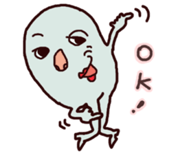 Poruporu Alien sticker #3969048