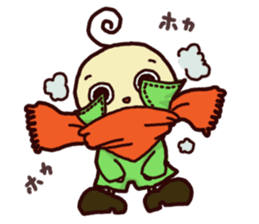 Poruporu Alien sticker #3969054