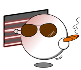 PUKA-kun Glasses sticker #3969184