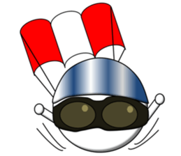 PUKA-kun Glasses sticker #3969193