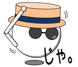 PUKA-kun Glasses sticker #3969206