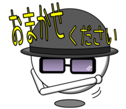 PUKA-kun Glasses sticker #3969208