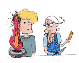 tim&cary's life "star town" sticker #3969440