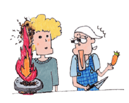 tim&cary's life "star town" sticker #3969440