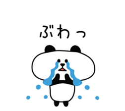 Mr. loose panda sticker #3969470