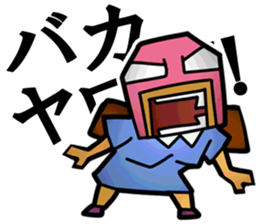 Masked Office Worker Sticker sticker #3969683