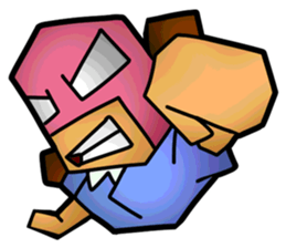 Masked Office Worker Sticker sticker #3969687