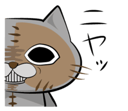 Sewing cat sticker #3970373