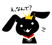 King of the Black Rabbit sticker #3970831