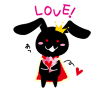 King of the Black Rabbit sticker #3970840