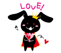King of the Black Rabbit sticker #3970840