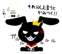 King of the Black Rabbit sticker #3970859