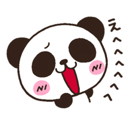 panda heart 2 sticker #3970908