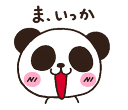 panda heart 2 sticker #3970915
