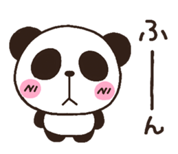 panda heart 2 sticker #3970921