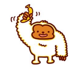 a monkey MOKOMOKO sticker #3971263