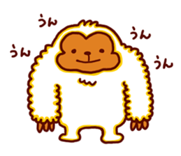 a monkey MOKOMOKO sticker #3971268